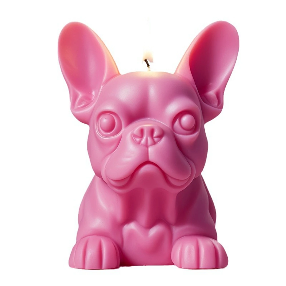 

Dog Aromatherapy Candle Silicone Mold DIY Creative Handmade Candle Silicone Mold Scented Making Tools 3D DIY Handmade Fragrance