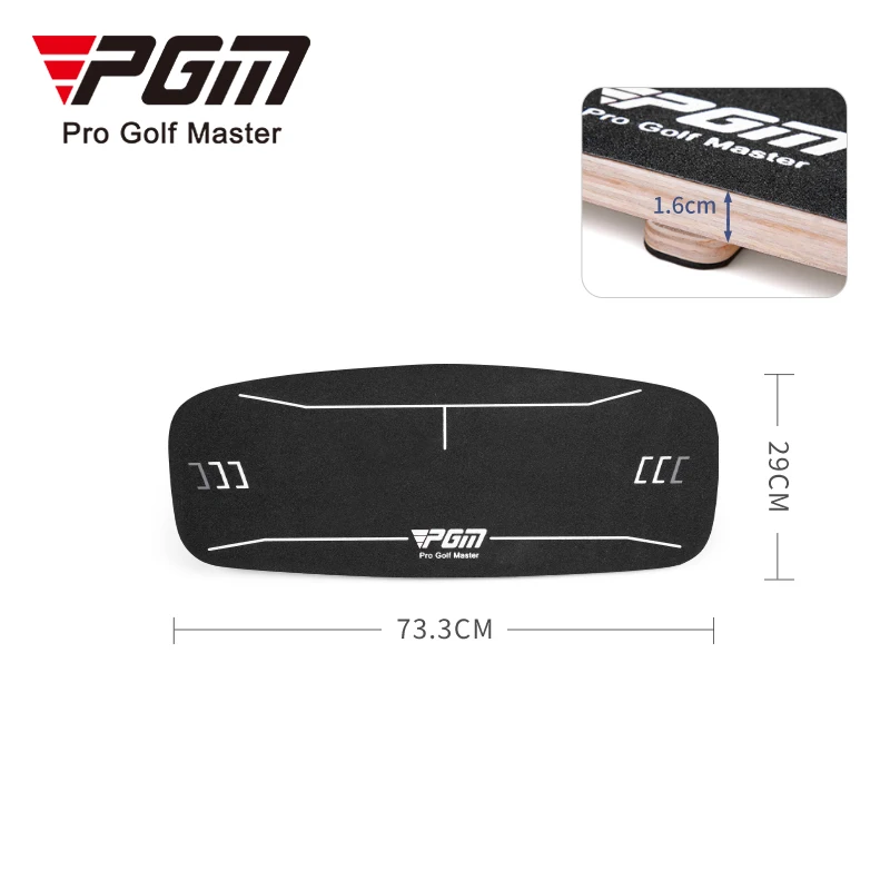 PGM Golf Center of Gravity Transfer Board Balance and stability prevent center of gravity reversal to improve swing speed