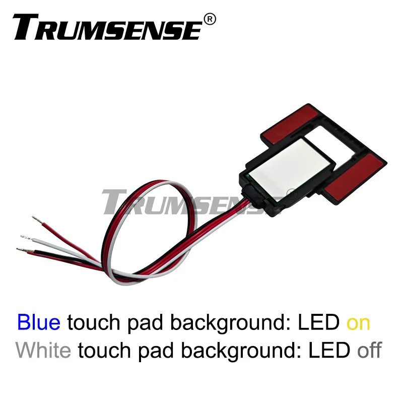 

Новый дизайн 2026: Сенсорный выключатель Trumsense DC 12V с управлением одной кнопкой WS08D1-S2-WB, бесступенчатая регулировка яркости для светодиодного зеркала в ванной