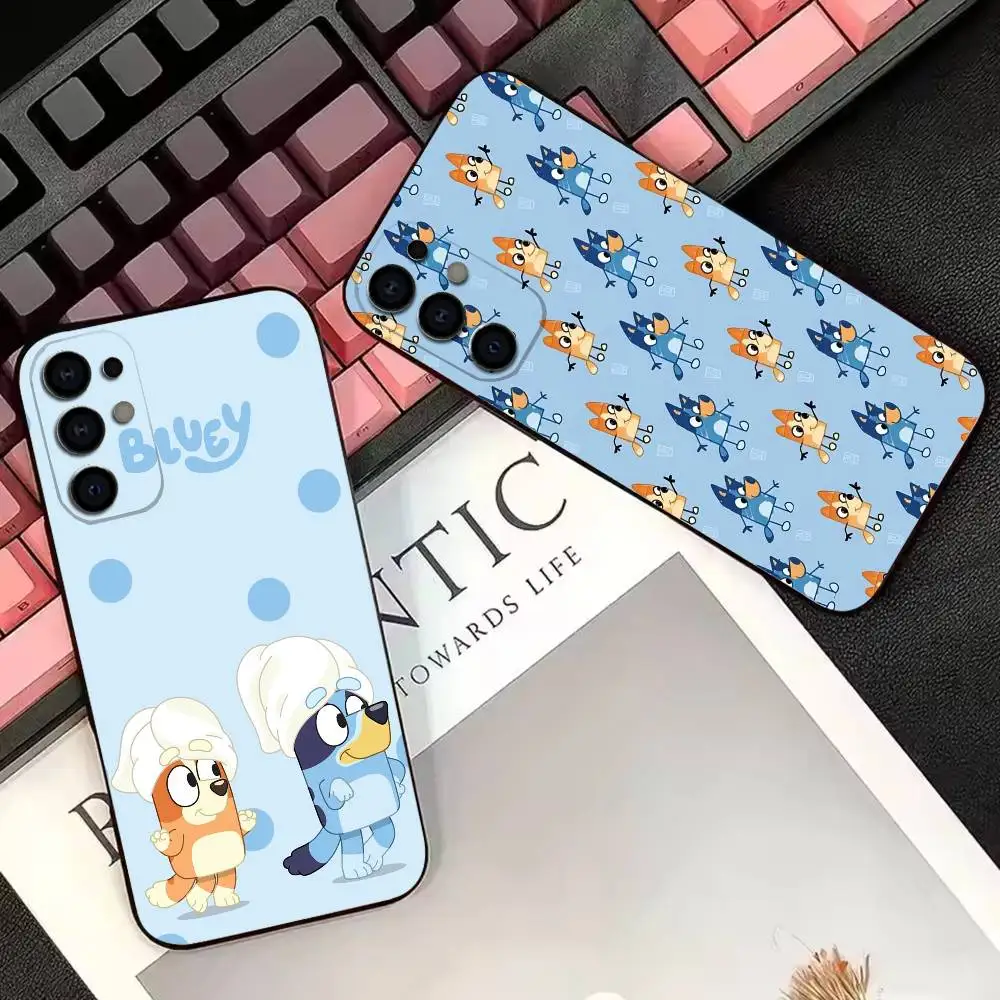 Cartoon B-Bog B-Bluey   Phone Case For Samsung Galaxy S26 25 24 23 Ultra Puls Cover