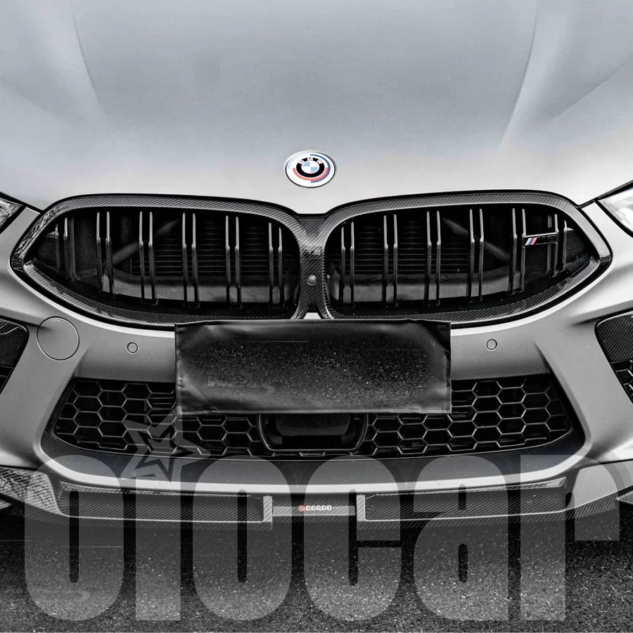 

New Product oiomotors Dry Carbon Fiber Replacement Front Grille Kit for G60 5Series