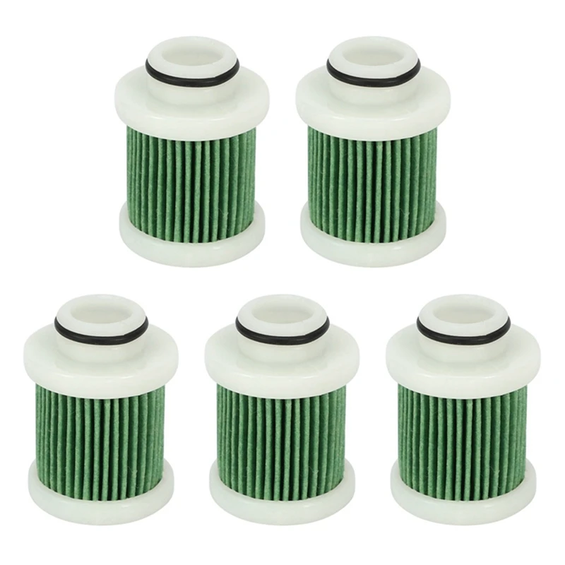 5Pcs 6D8-WS24A-00 4-Stroke Fuel Filter For Yamaha 40-115Hp F40A F50 T50 F60 T60-Gasoline Engine Marine Outboard Filter