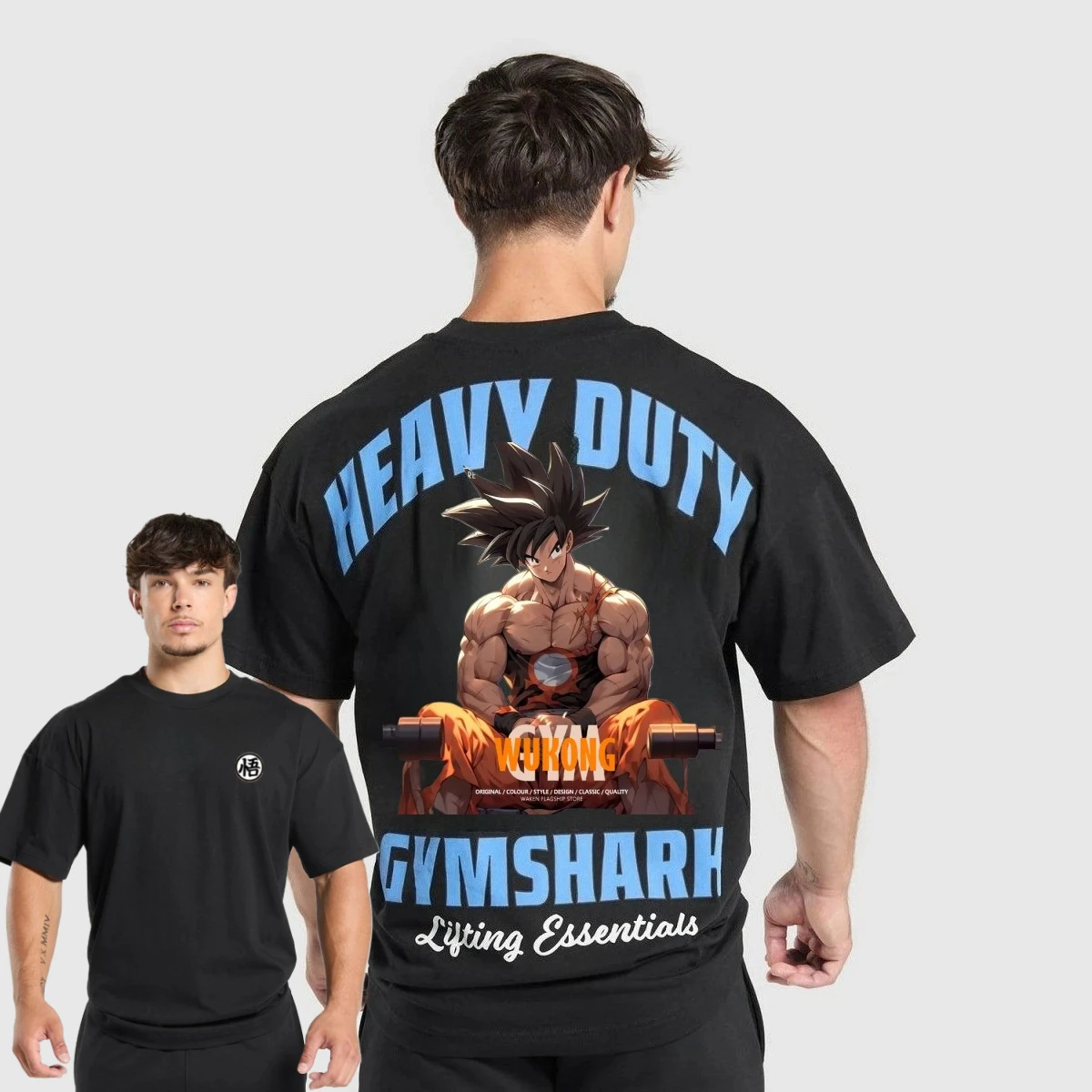 

Футболка с рисунком Гоку | Премиальный хлопок | Дышащий и легкий | Повседневная одежда | Уникальный принт | Стильный и прочный