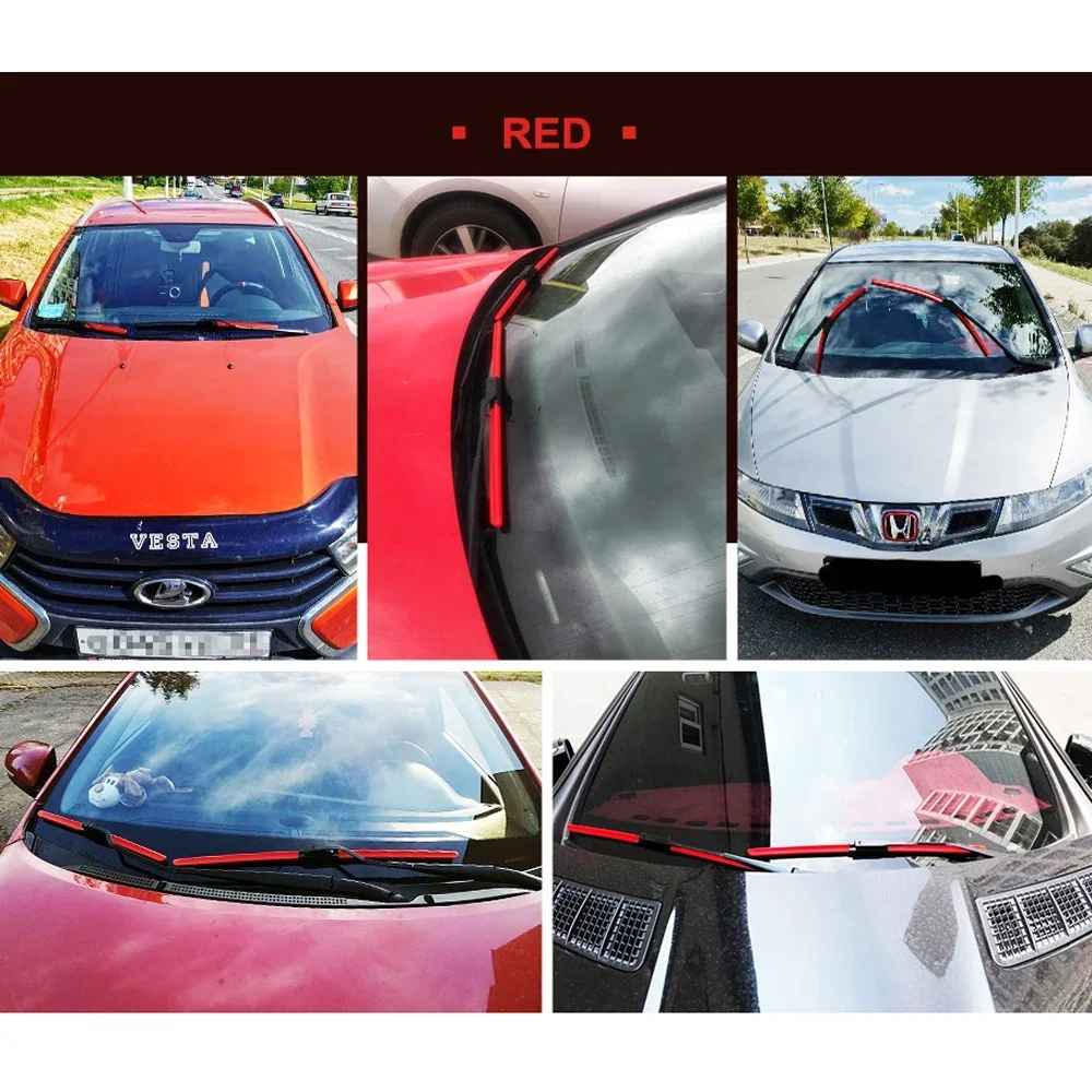 LNJING Colorful Wiper Blades For Baic Beijing BJ20 BJ30 BJ40 BJ60 BJ80 BJ90 Plus Off Road 2015 2019 2021 2023 2024 Accessories