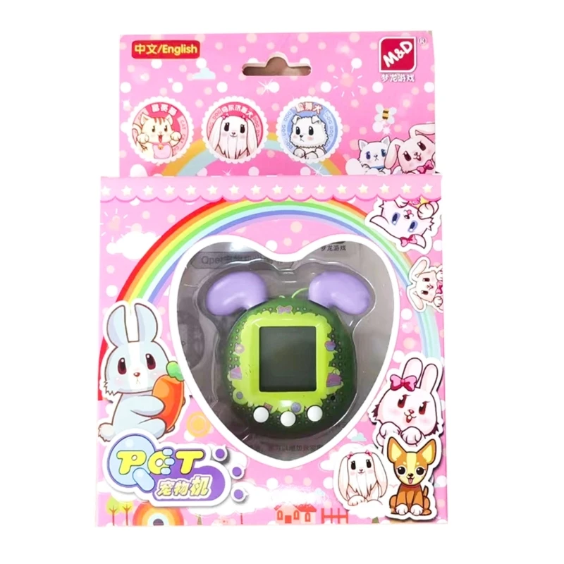 Kids Fun Virtual Electronic Pet Machine Toys Handheld Pets Raising Game Patience Training giocattoli educativi per ragazzi e ragazze regali