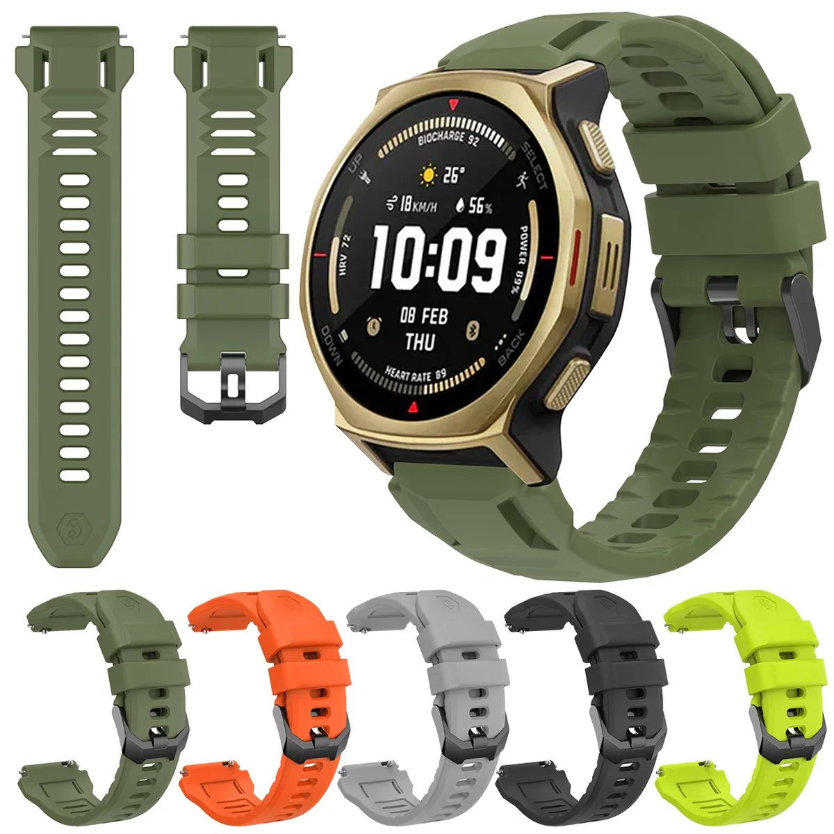 Silicone Strap For …
