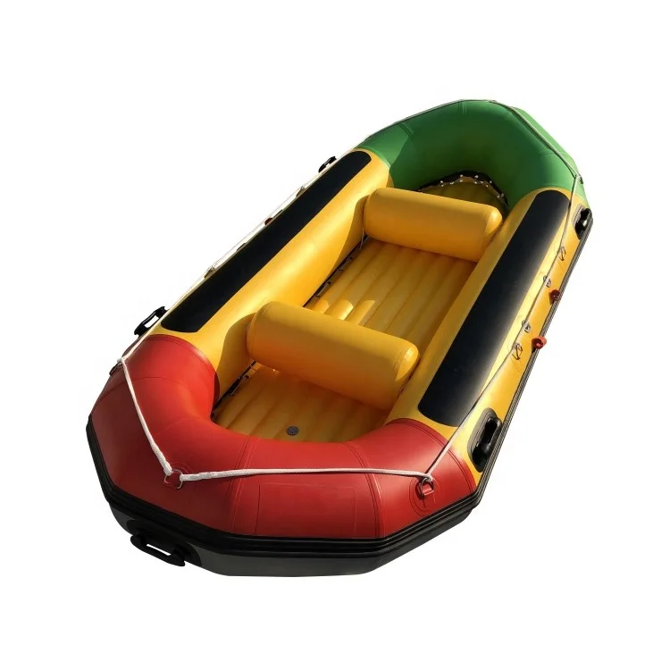 

China PVC or Hypalon Rafting Floating White Water Inflatable Raft Boat