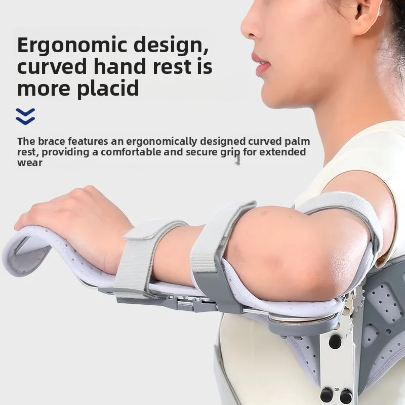 Medical Shoulder Abduction Orthosis - Adjustable Immobilizer for Humeral Fracture, Rotator Cuff Injury Recovery