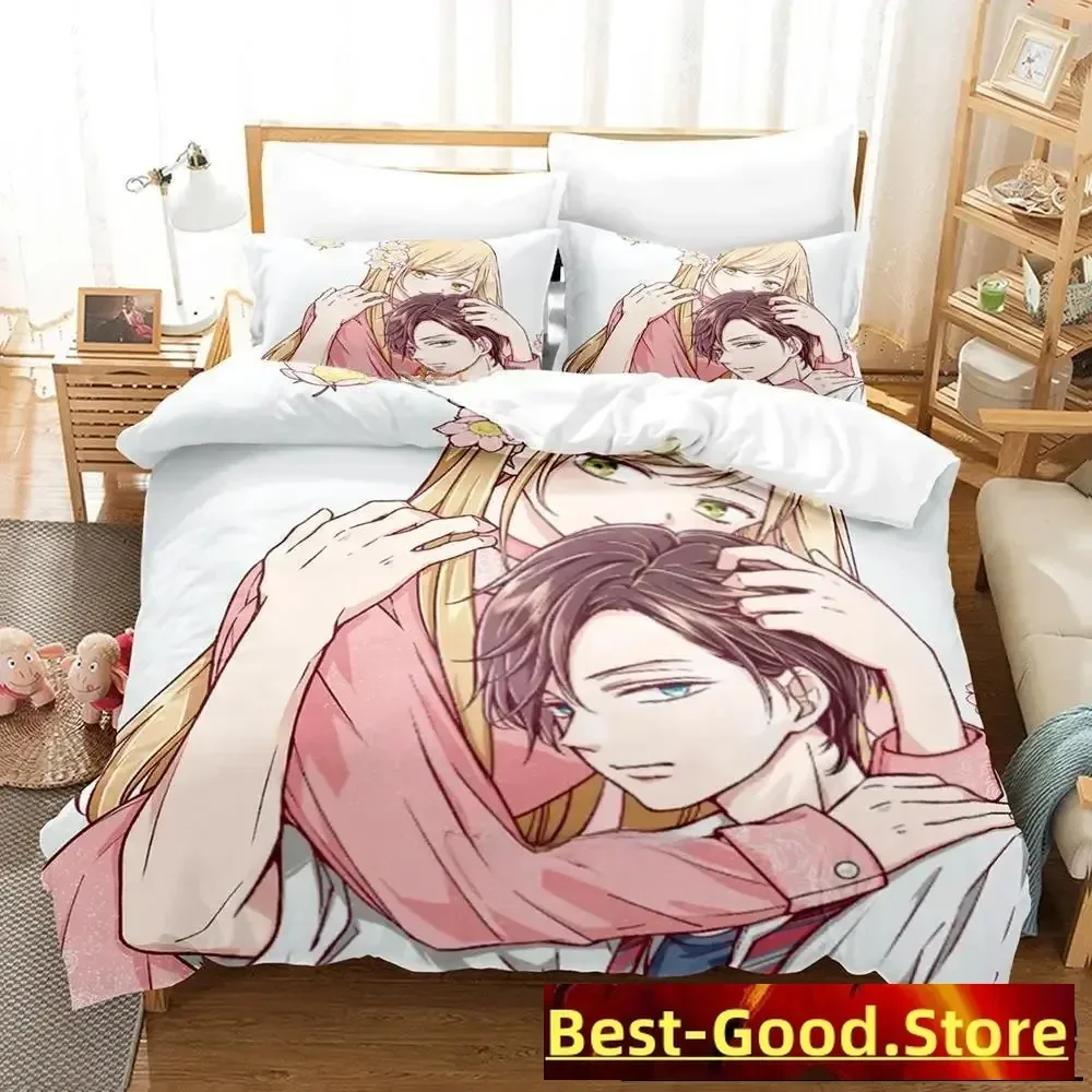 Loving Yamada at 999 Bedding Set Single Twin Full Queen King Size Bed Set Adult Kid Bedroom Duvetcover Sets Anime Bed Sheet Set