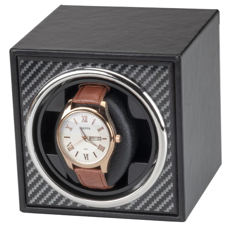 Luxury Single Epitope Watch Winder Automatic Mechanical Watch Winding Universal Interface of USB Can Link Multiple  Relogio Femi