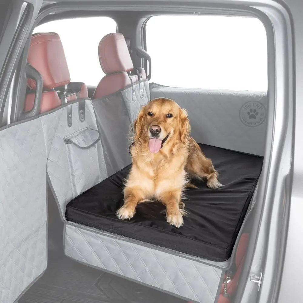 Seat Extenders for Cars: Waterproof, Non-Slip, Washable Dog Mat with Cushioned Foam