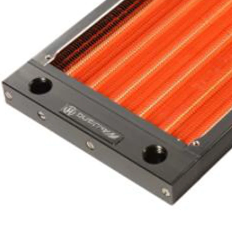 

A72T 17 мм холодный ряд полностью медный радиатор с водяным охлаждением 240 медный медный ряд с водяным охлаждением компьютерный дренажный жидкостный теплообменник