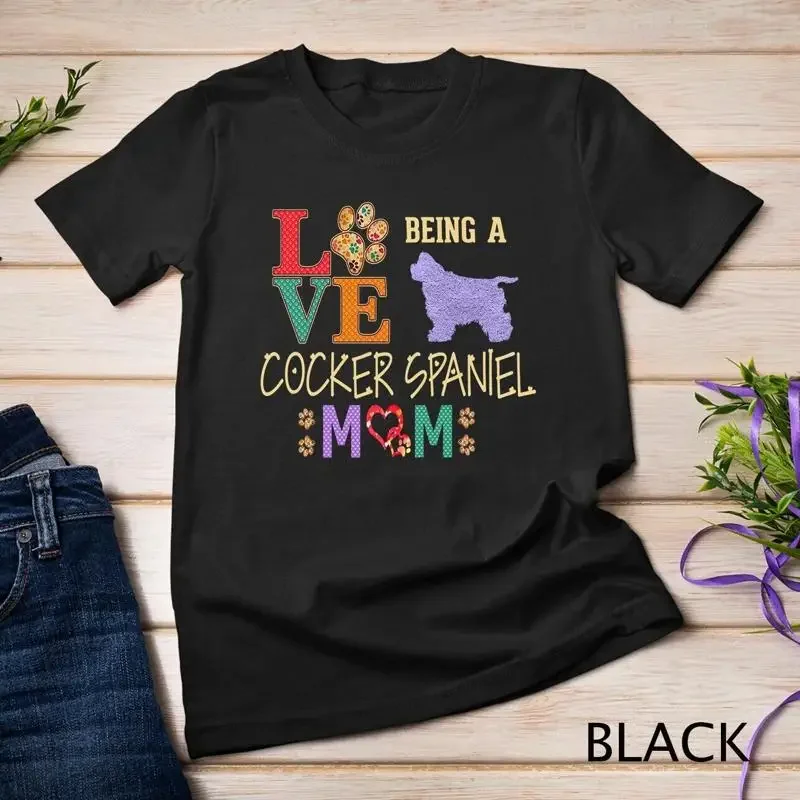 Cocker Spaniel Shirt Design for Cocker Spaniel Dog Lovers Unisex T shirt
