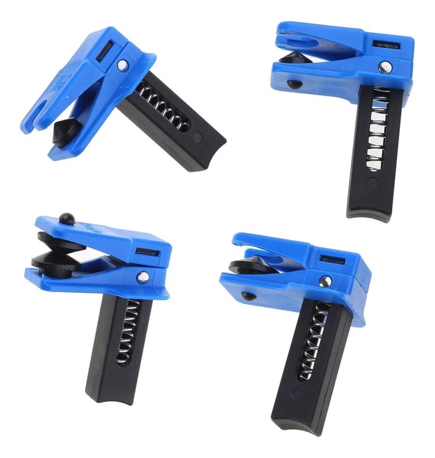 4Pcs Car Brake Oil Pipe Plug Automotive Brake Nozzle Clamp Oil Tool Brake Tubing to Oil Spills