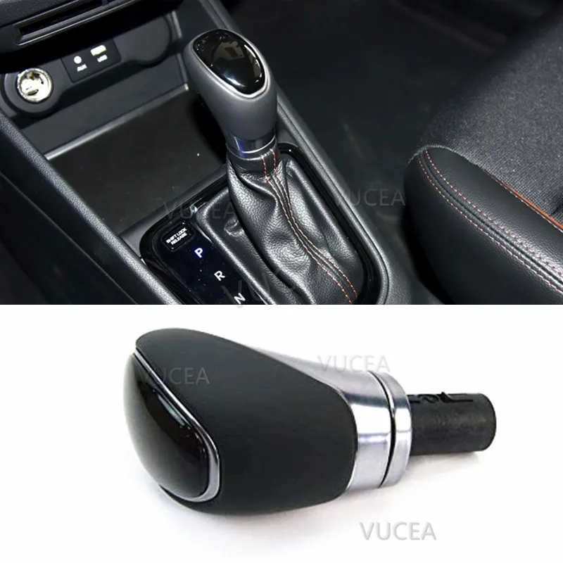 

Auto Leather Gear Shift Lever Knob 2018 2019 2020 2021 For Hyundai Solais Accent 46720F0110VCS 46720-F0110VCS 46720F0110 46720