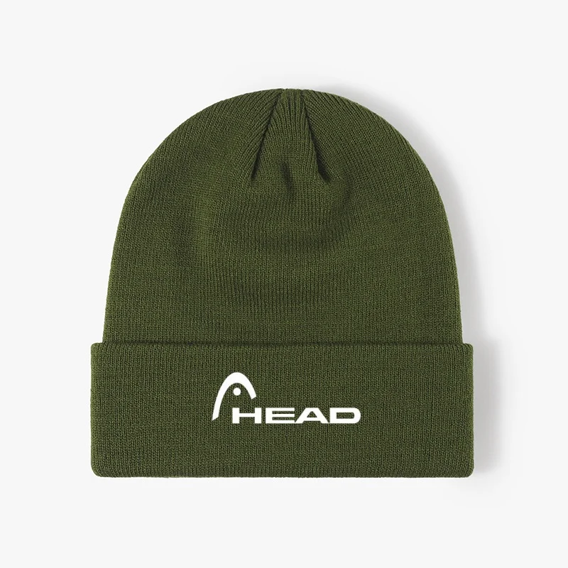 

2024 real mink fur hat for men and women new bird head logo thickened women's fur hat women's winter knitted