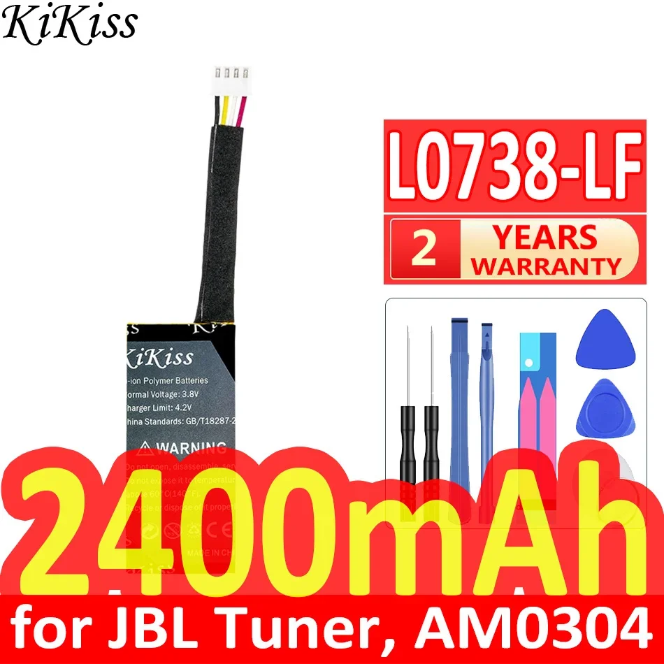 

Мощная батарея 2400 мАч KiKiss для JBL тюнера AM0304