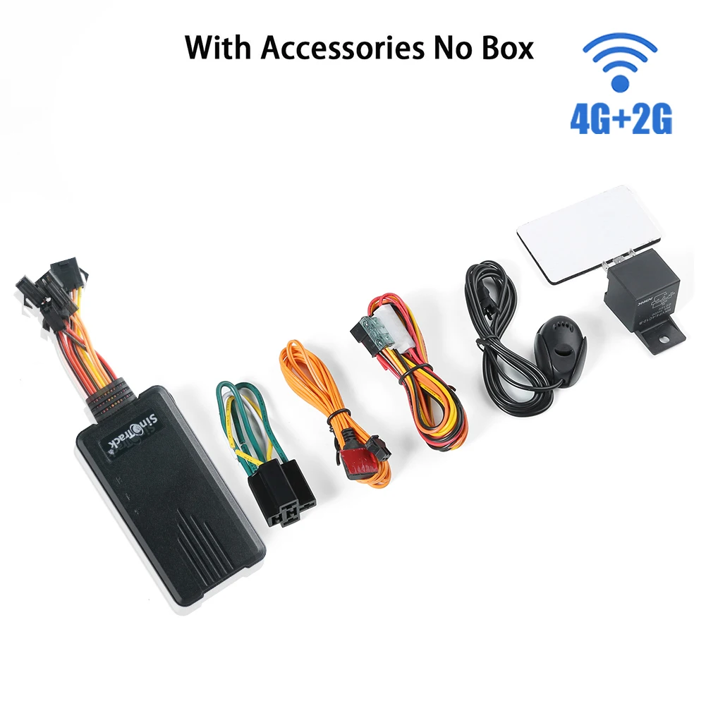 시노트랙 2유닛 ST-906L 4G GPS 차량용 트래커, 차량/트럭 위치 추적 장치 (오일 차단 기능 포함), 무료 앱, 차량 도난 방지 썸네일 5