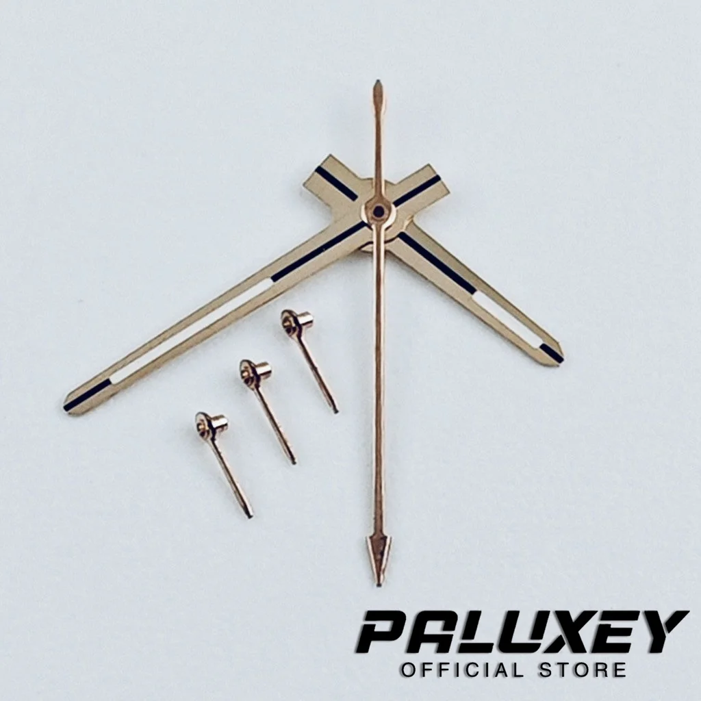 VK63 Rose Gold Daytona Watch Hands Suitable for VK63 VK63A Movement Gold Silver Gun 6 Hands Watch Needle for VK63 Green Luminous