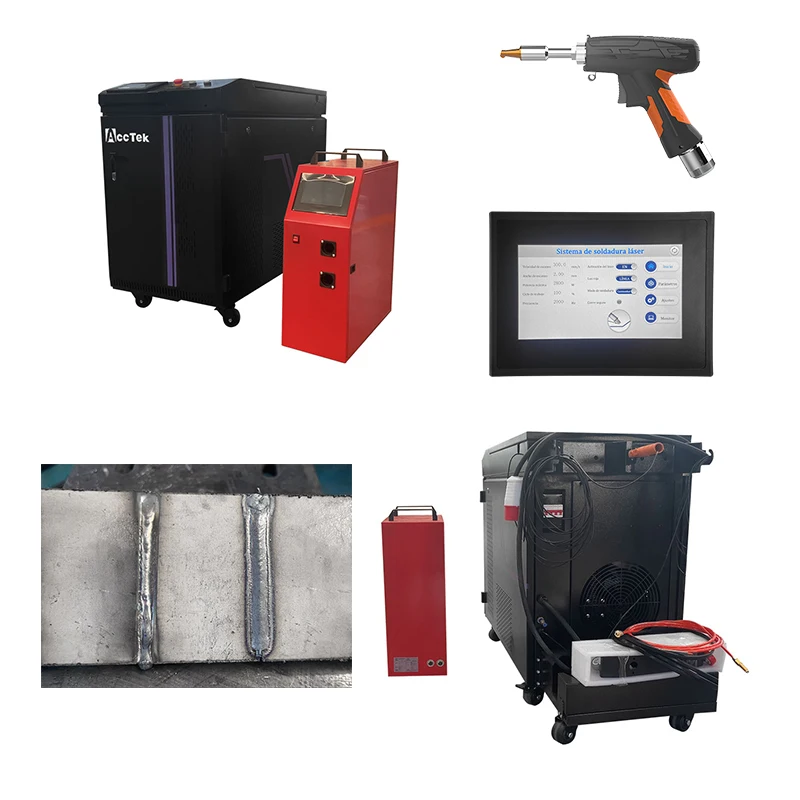 

Laser Welder 3000W Dual Wire Wider Bead Stronger Cladding Surfacing Welds Fast Weld Laser Machine 8mm Steel Fully Weld One Time