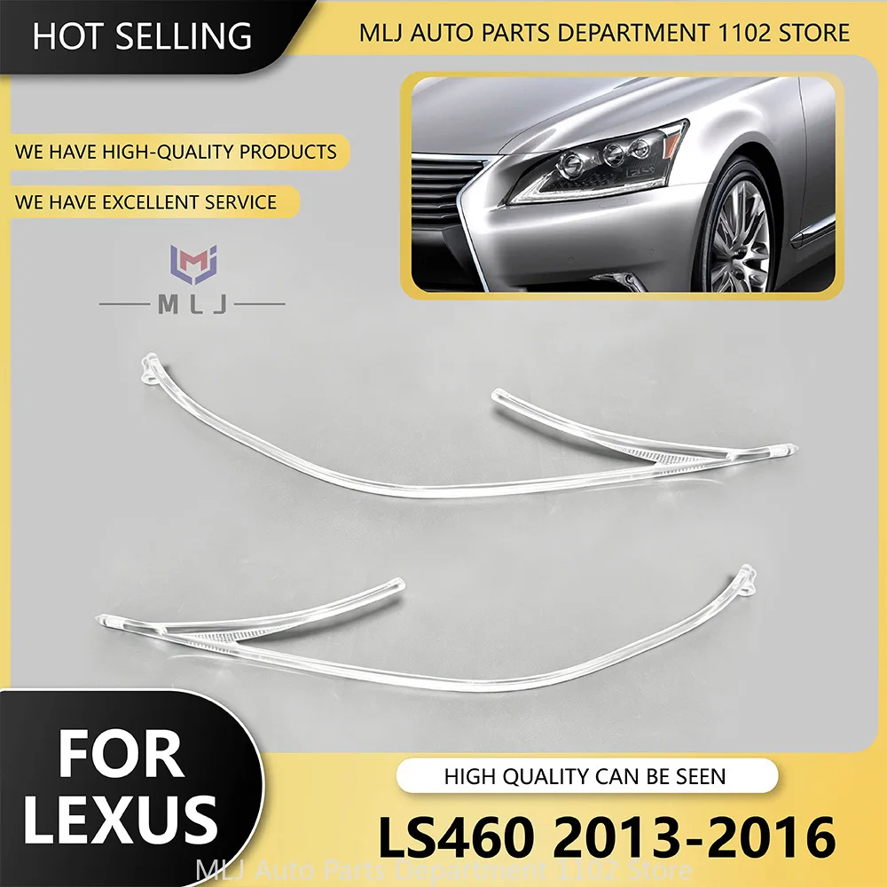 

For Lexus LS460 2013 2014 2015 2016 Headlight DRL Light Guide Tube Light Guide Tube Acrylic Tube Bar Angel Eye Car Accessories