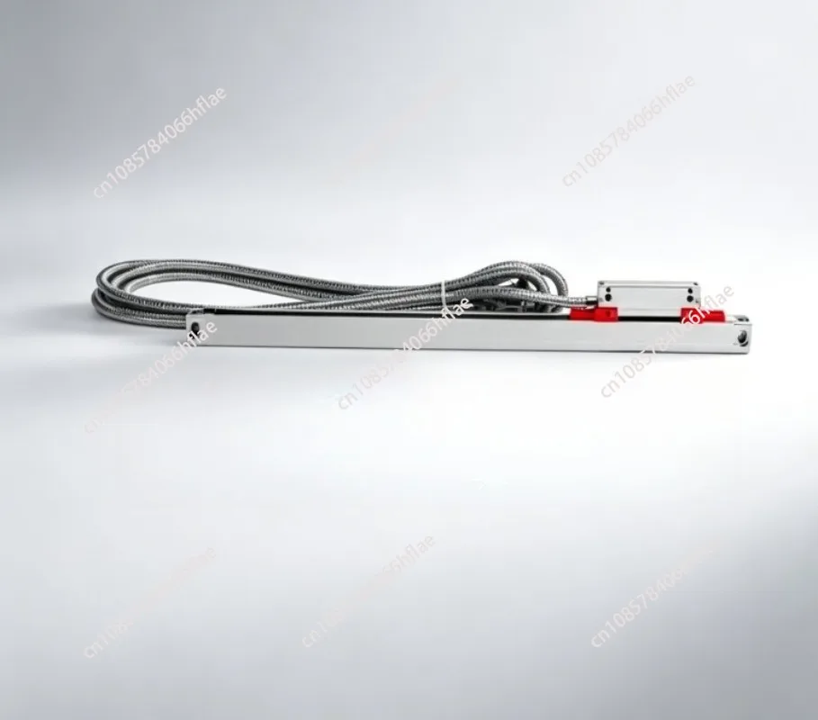 Smaller Slim Linear Encoder, 5μm Optical Ruler Sensor, 5V TTL DB9, 120mm to 470mm for CNC Lathe Milling