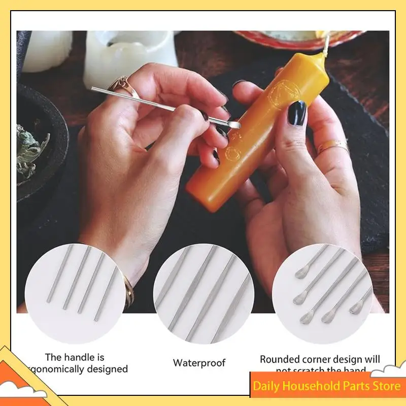 100 Pieces Wax Carving Tool Wax Sticks Concentrate Wax Sculpture Tool Kit Sculpting Spoon Earwax Removal Tool Set HOT!