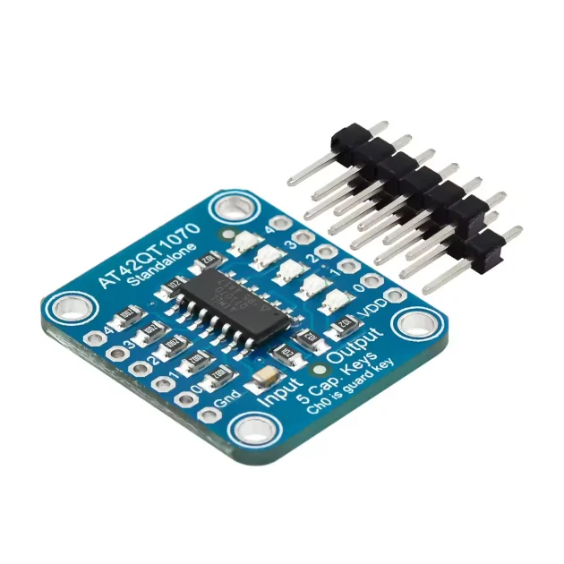 AT42QT1070 5-Pad capacitive screen touch sensor module