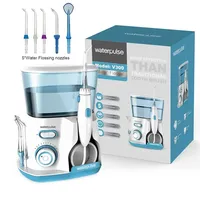 Waterpulse V300G Oral Irrigator 5pcs Tips Dental Water Flosser Electric Cleaner 800ml Oral Hygiene Dental Flosser for Oral Care