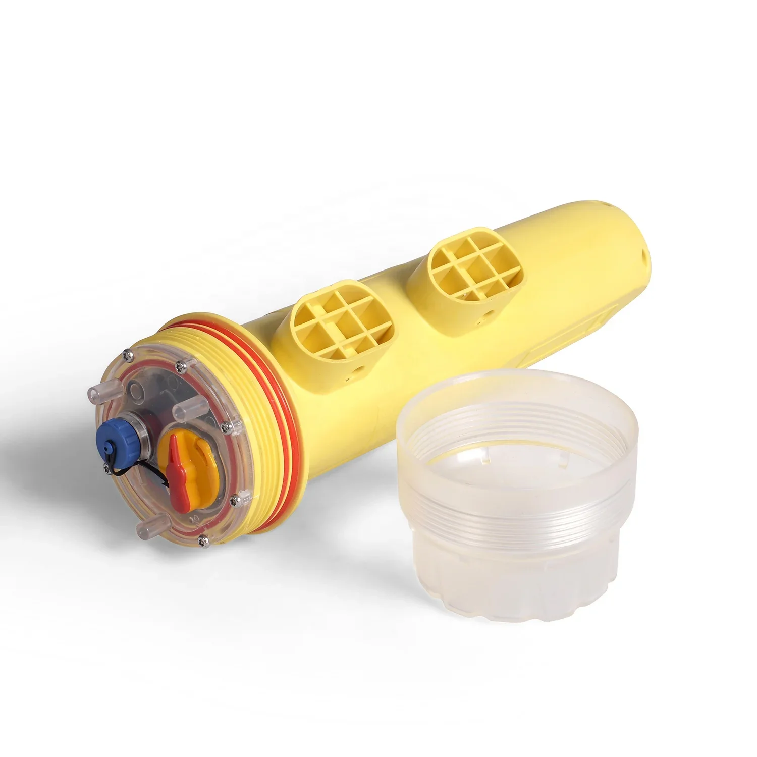 Yellow Waterproof AIS Fishing Net Tracking BUOY Solar Powered Plastic Marine Supply