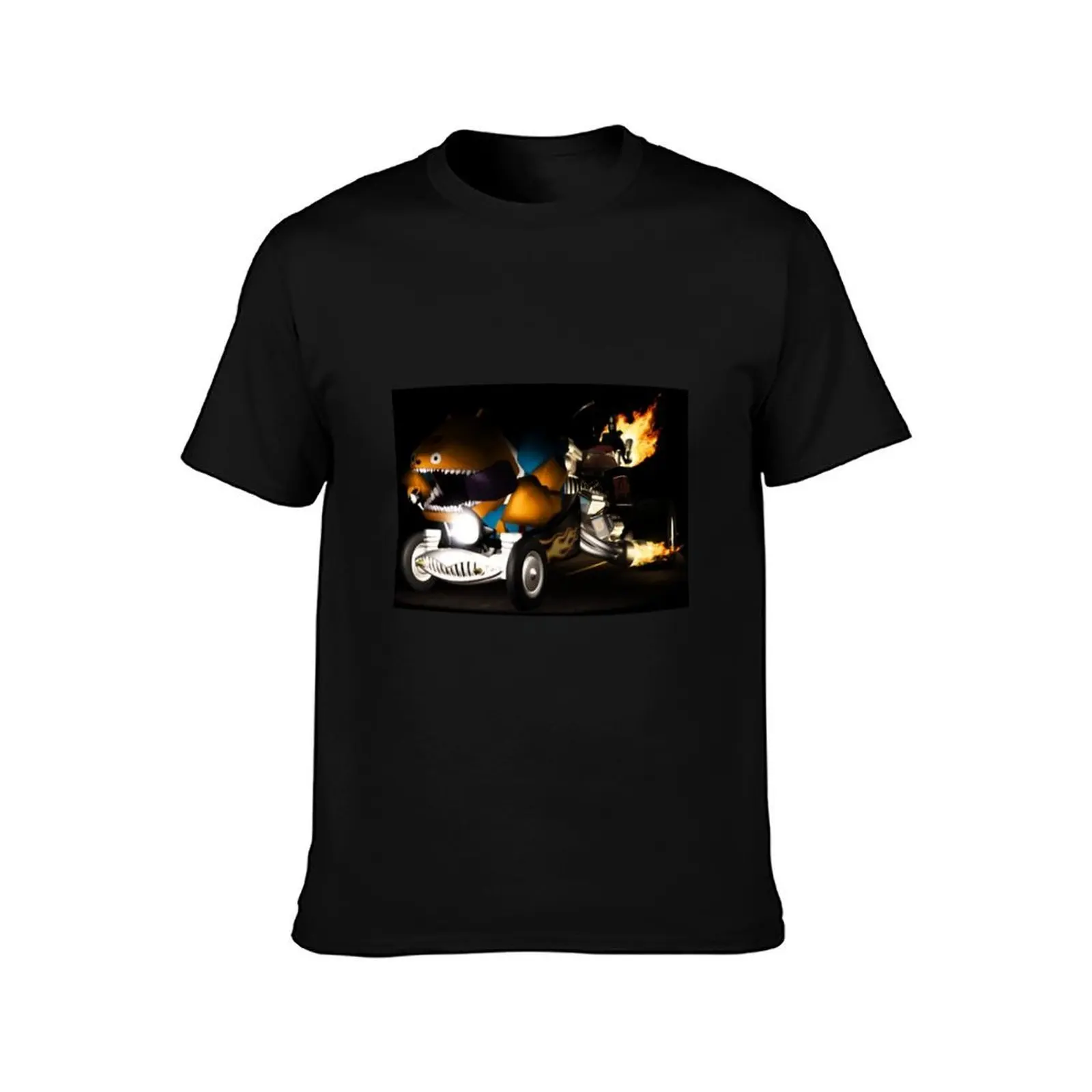 Bone Wagon (Grim Fandango) - Clothing, gadgets & face masks. T-Shirt, Summer Casual Cotton Tee, Oversized Streetwear Tops