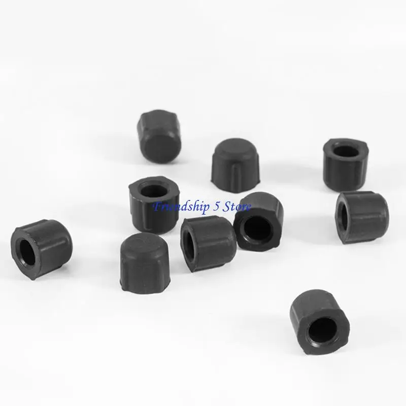 

T8WC Set of 1pc/2pcs/10pcs Thread Protections Caps for Camera 1/4inch Tripod Screw Protector Plastic Anti Corrosion Cover