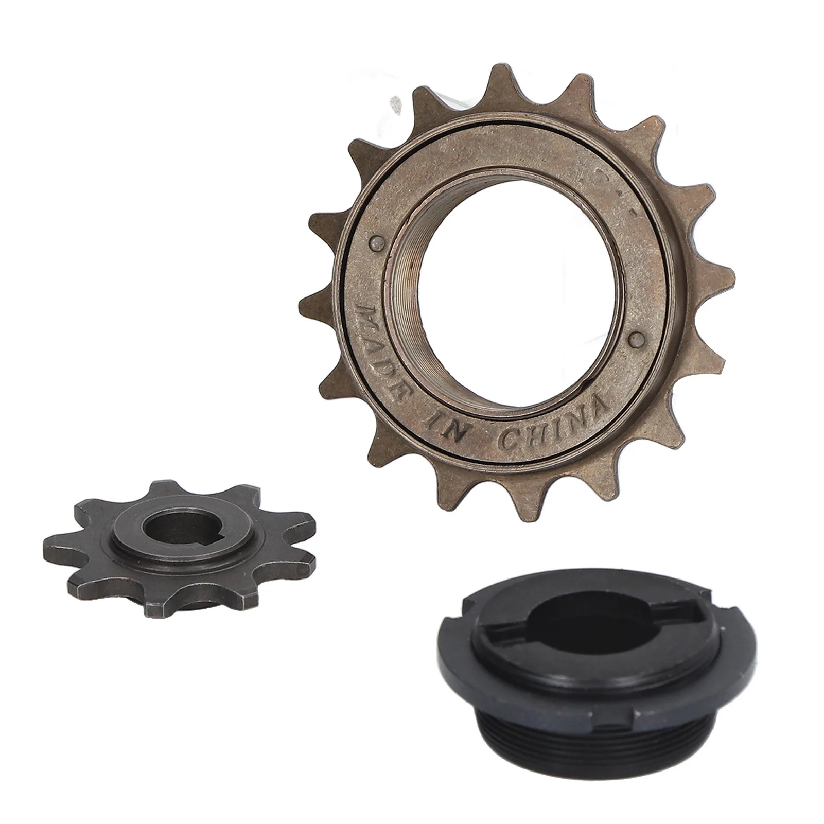 معدن فولاذي 410 16 عجلة حرة 38 سلسلة ربط 9 مجموعة ضرس أسنان للدراجات الهوائية #6