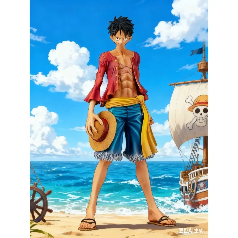 

Genuine Bandai Banpresto One Piece Chronicle Series MSP Limited-Edition Monkey D Luffy Straw Hat Figure Boys Toys Gift