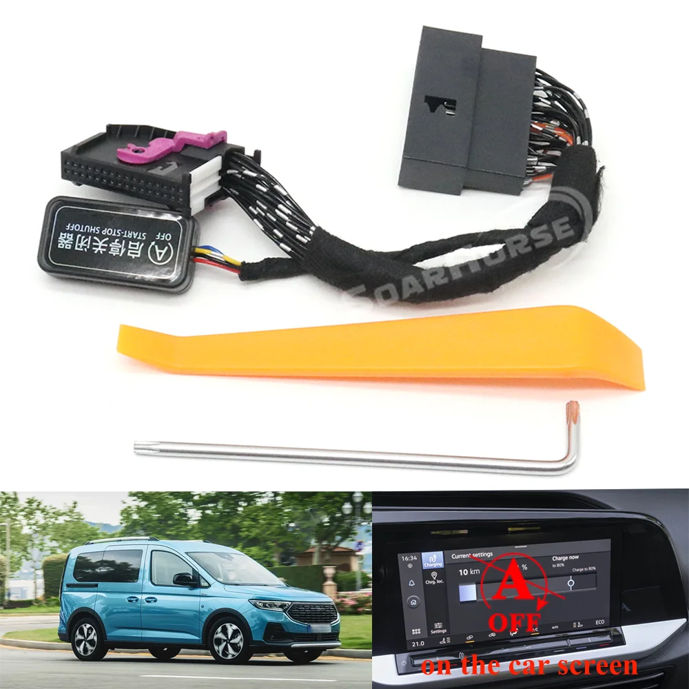 

Automatic Stop Start Engine System Off Device Disable Delete Canceller Cable Sensor Plug For Ford Tourneo Connect MK3 2022-2025