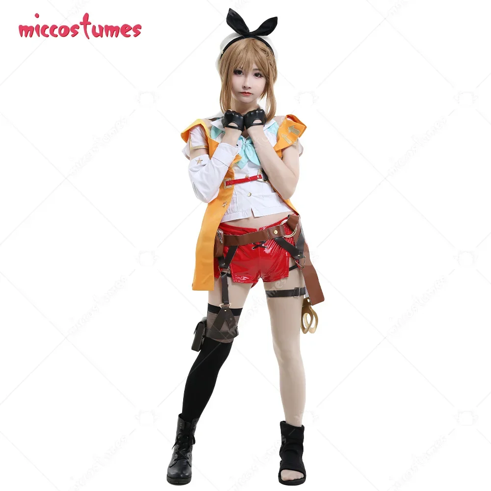 Women Cosplay Costume Full Set with Beret and Accessories