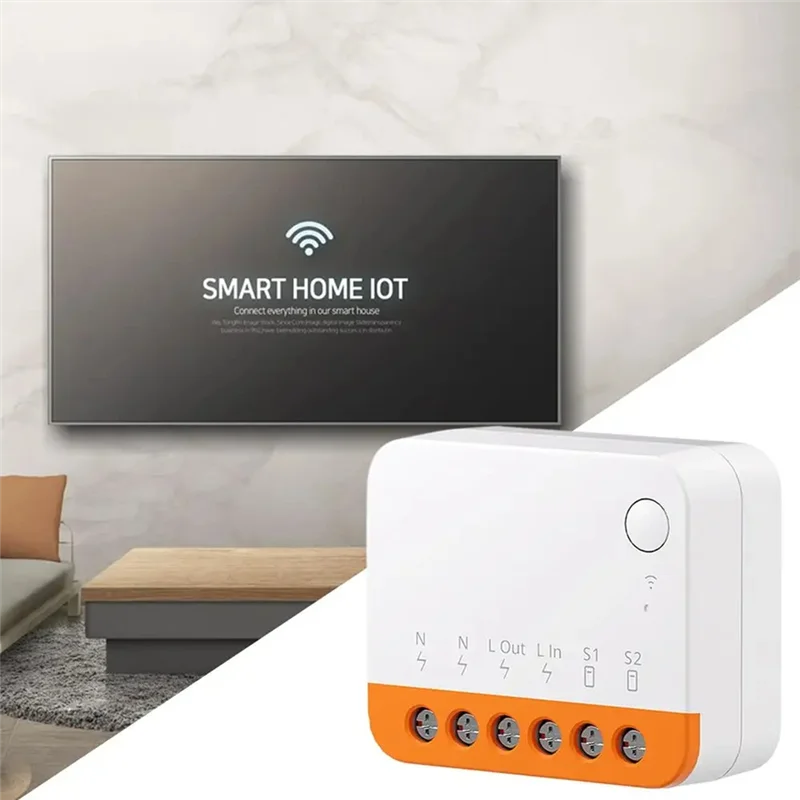 ABXF-สมาร์ท Wifi Light Controller ตัวควบคุมอัจฉริยะรีโมทคอนโทรล 2-Way Controller เสียง/App Control ตัวควบคุมปุ่มอัจฉริยะ