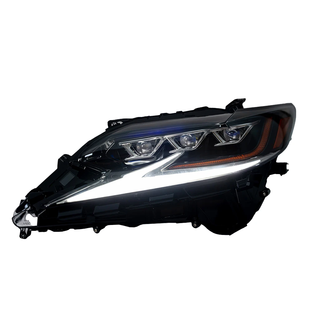 

Автомобильные фары ATV&UTV для Lexus ES200 ES250 ES300 ES350 2013-2017: Обновленный комплект фар с тремя светодиодными линзами-проекторами