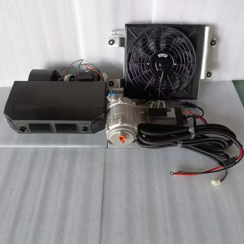 Universal 12V AC/C Under Dashboard Cooling Unit with Compressor for Beetle Classic Cars