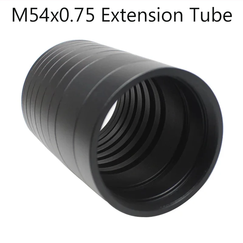 M54x0.75mm 4/5/6/7/8/9/10/15/20mm Metal Focal Length Extension Tube for Astronomical Telescope Photography Extending T Ring