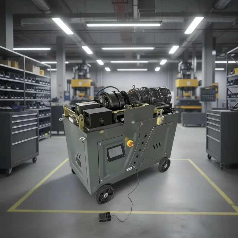 YG Customized Factory Direct Efficient New Fast Steel Mill Thread Cutting Machine Screw Manufacturing Machine