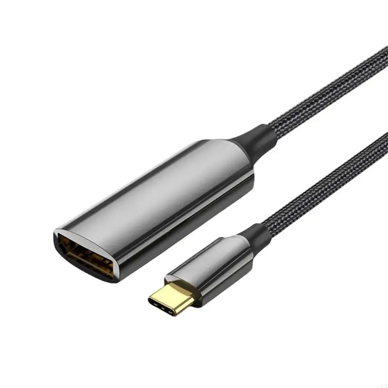 USB C To DisplayPort1.4 Adapter Converters 8K Resolution 60Hz4K240Hz Refreshing Rate Support Usb 4 Compatibility 3XUE