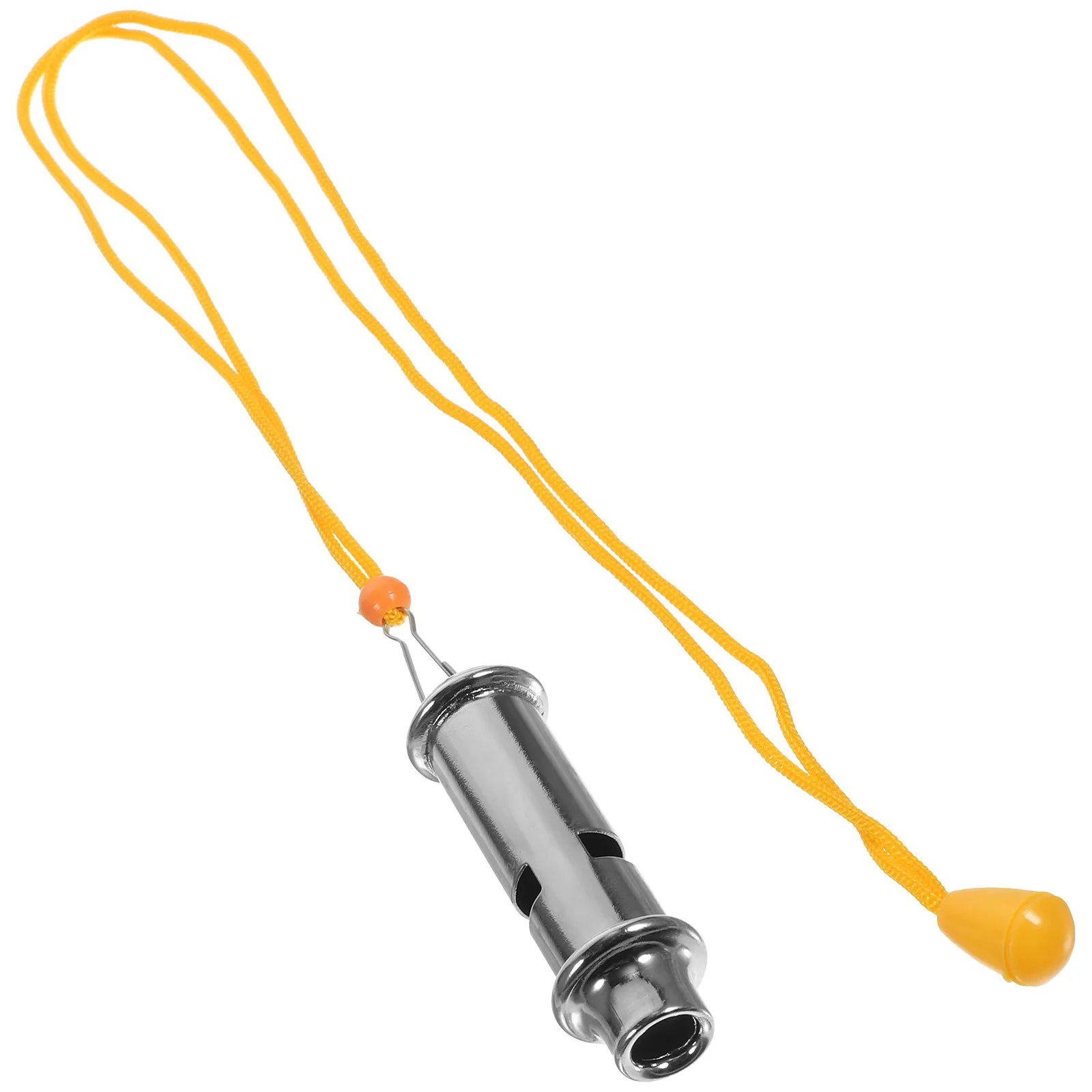 

Portable Metal Whistle Stainless Steel High Pitch Emergency Signal for Outdoor Sports Hiking Camping Football Basketball Hockey