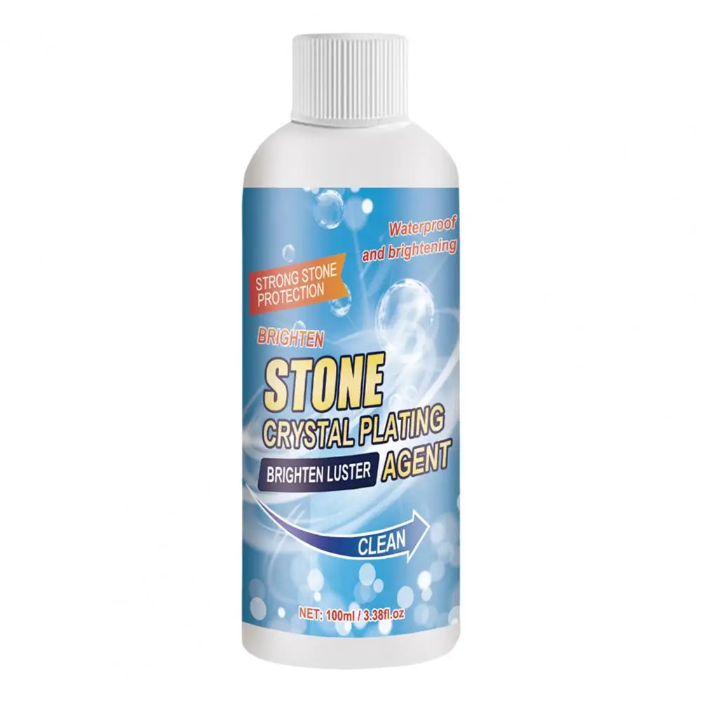 Stone Surface Polish Detergent Stain-resistant Stone Cleaner for Oil-resistant Surfaces Ph-balanced Crystal-plating Agent