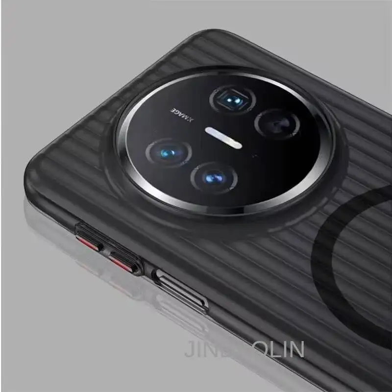 Para Huawei Honor Magic 8 Pro X9D funda para Magsafe funda mate acrílica magnética para Honor X9d funda de teléfono transparente a prueba de golpes