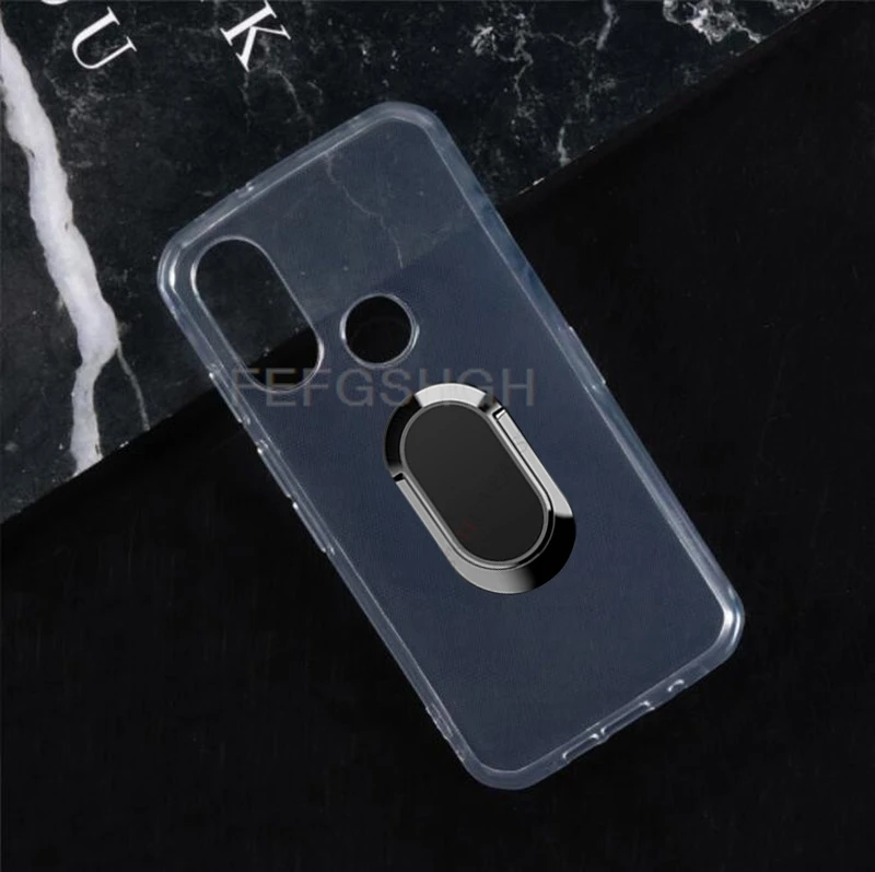Para CAT S62 Pro 5,7 "Caterpillar CAT S62 S 62 S62Pro soporte de anillo trasero cubierta de teléfono TPU funda de silicona suave