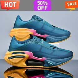 Marathon Men Running Sport Shoes Casual Carbon Plate Air Cushion Women's Comfortable Athletic Nonskid Sneakers Basketball Tenis