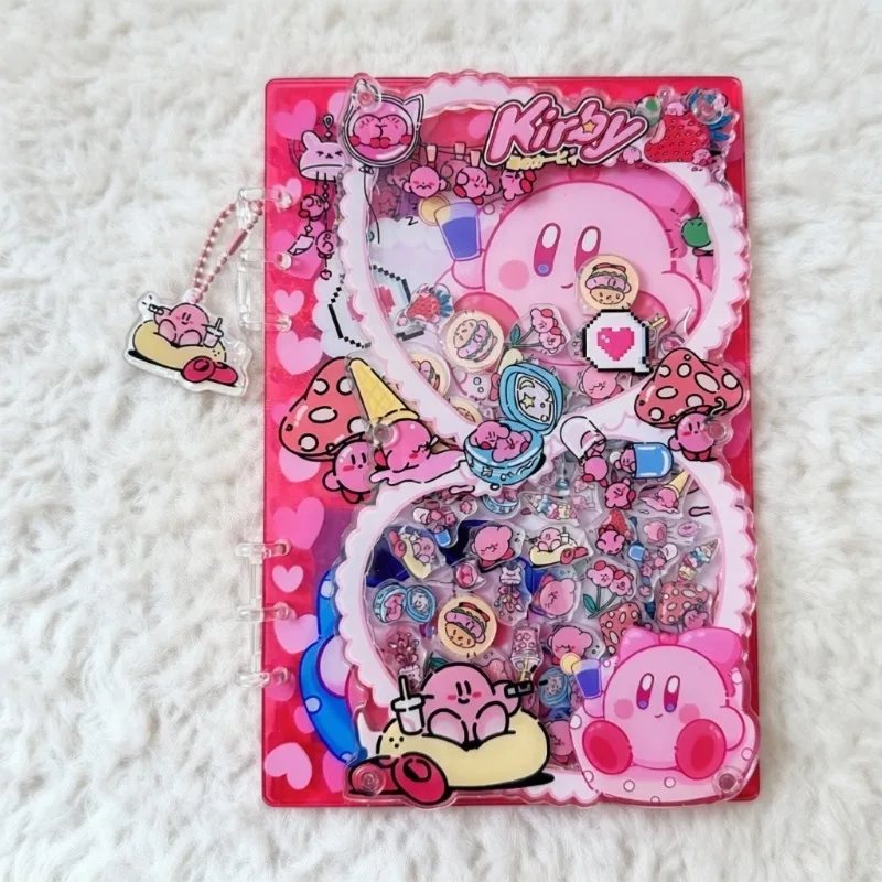 Acrylic Shaker Book A5 A7 Creative Fashion Kirby Diary Handbook Collection Note Stationery Loose-leaf Book Friend Exclusive Gift - view 3