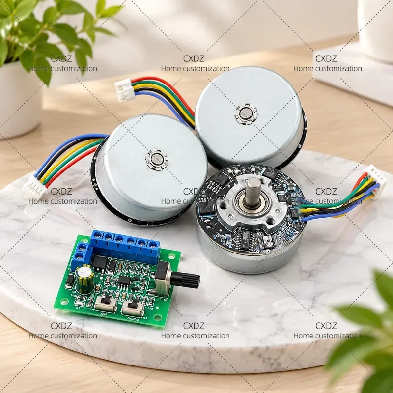 BL4825 DC External Rotor Brushless Motor 12V 16.8V Supports PWM Speed Regulation Forward and Reverse Rotation