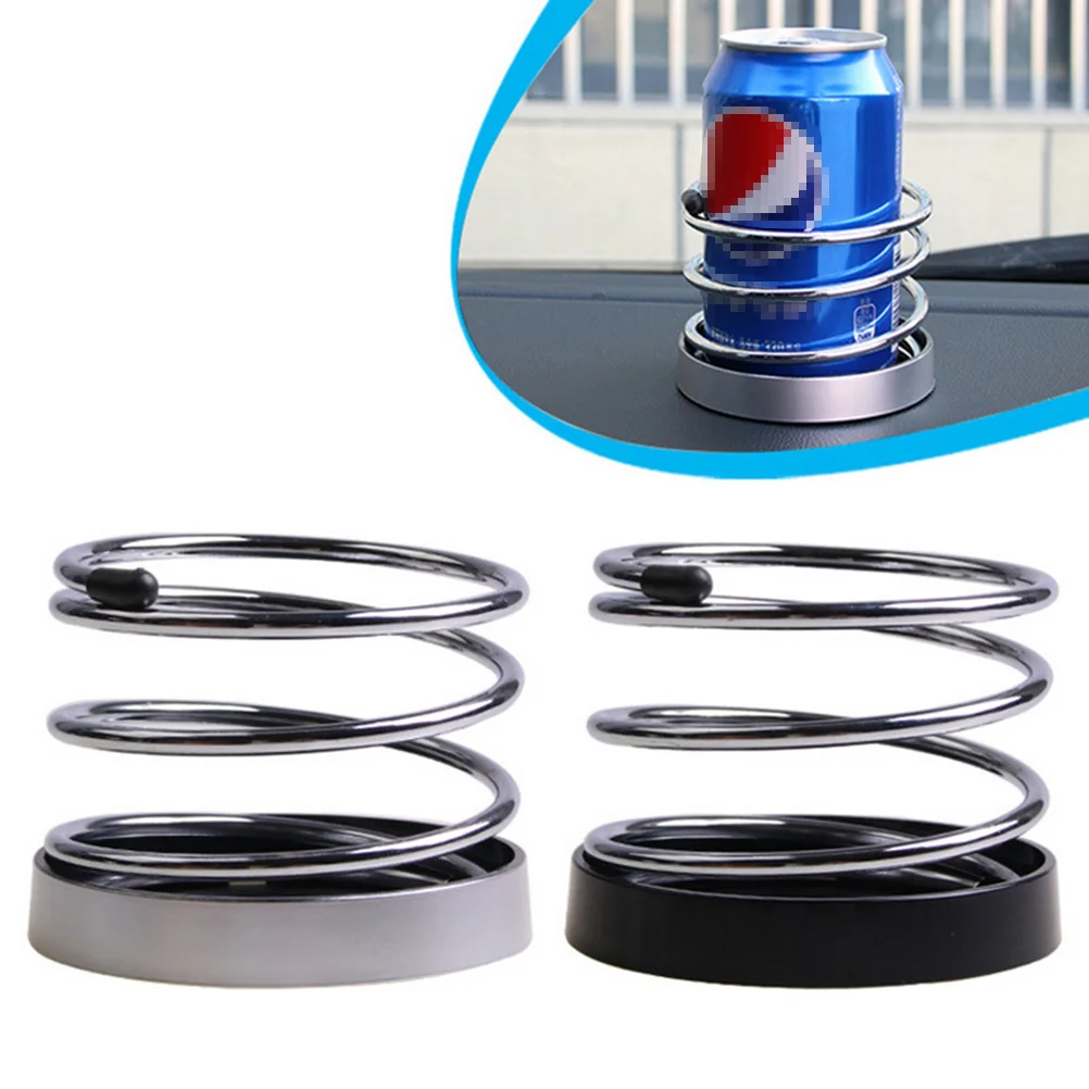 

Universal Auto Car Spring Cup Holder Folding Drink Bottle Stand Holder Random Color Waterproof Plastic Easy Open Close Car